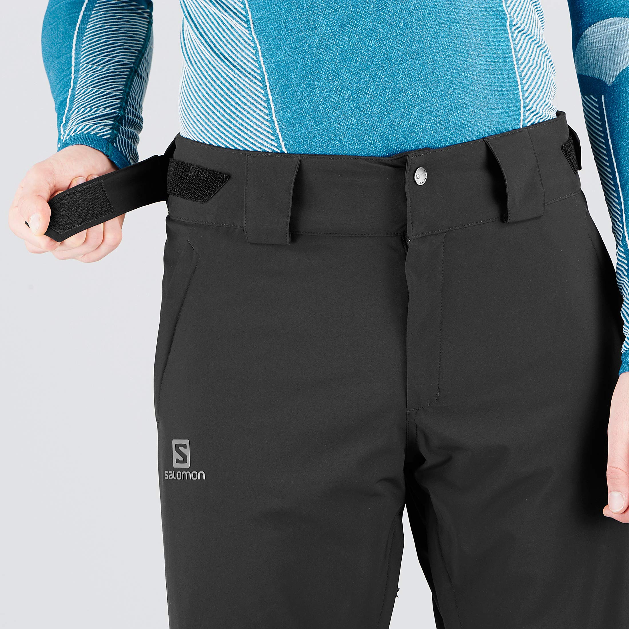 Salomon Men's Stormseason Pant M, Black, Small/Large : Amazon.in